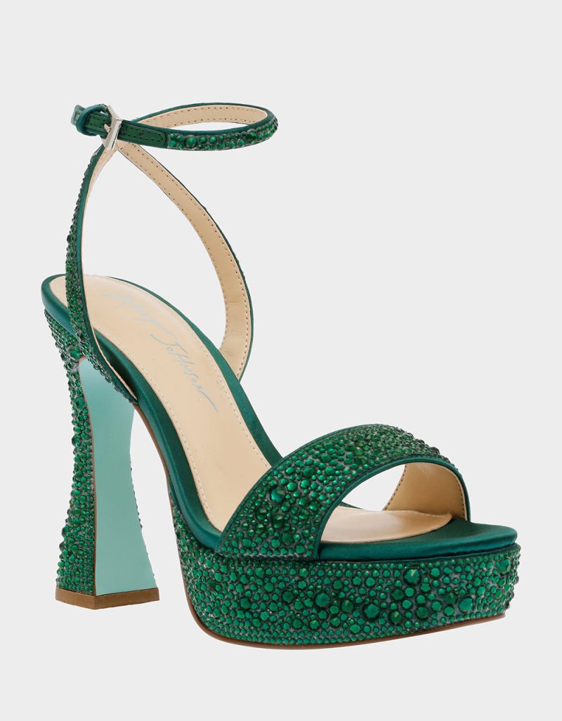 BETSEYJOHNSON SANDALS SB BETH EMERALD