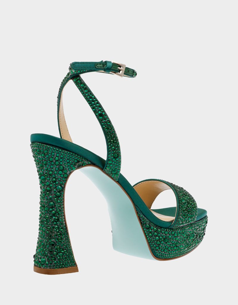 BETSEYJOHNSON SANDALS SB BETH EMERALD ALT1