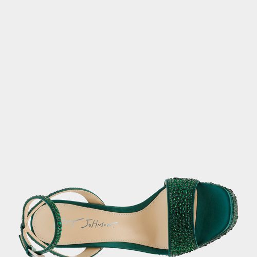 BETSEYJOHNSON SANDALS SB BETH EMERALD TOP