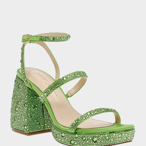 BETSEYJOHNSON SANDALS SB DENNI LIME