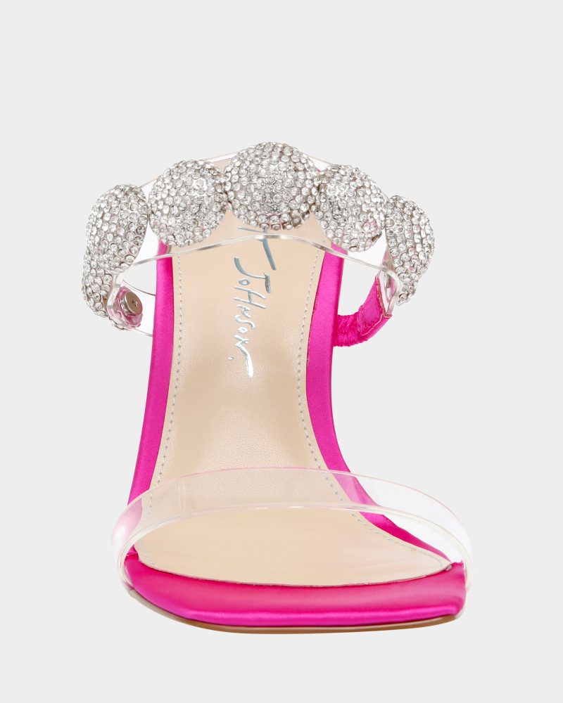 BETSEYJOHNSON SANDALS SB TROYFUCHSIA FRONT