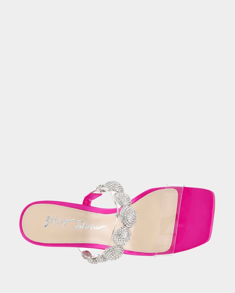 BETSEYJOHNSON SANDALS SB TROYFUCHSIA TOP