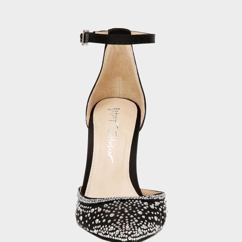 BETSEYJOHNSON SANDALS SB VIOLA BLACK FRONT