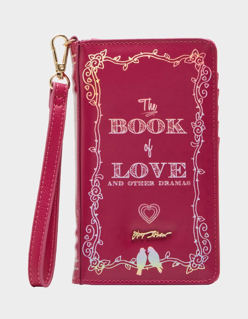 KITSCH BOOK OF LOVE PINK - HANDBAGS - Betsey Johnson