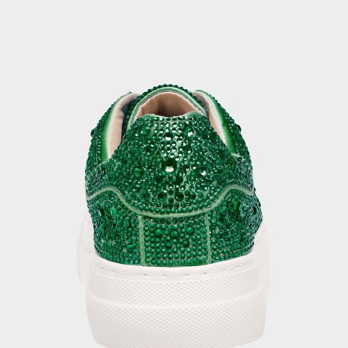 BETSEYJOHNSON SNEAKERS SB SIDNY EMERALD BACK